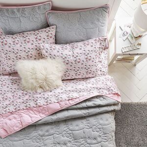 NWT POTTERY BARN TEEN Hello Kitty Pink Twin Sheet Set Pillowcases Flaw Pink